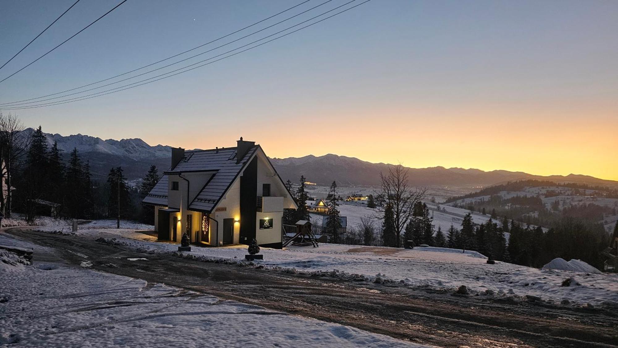 Villa Holy Berg - Dom Stworzony Z Mysla O Tobie - Widok Na Tatry - Mountain View Gliczarów Esterno foto